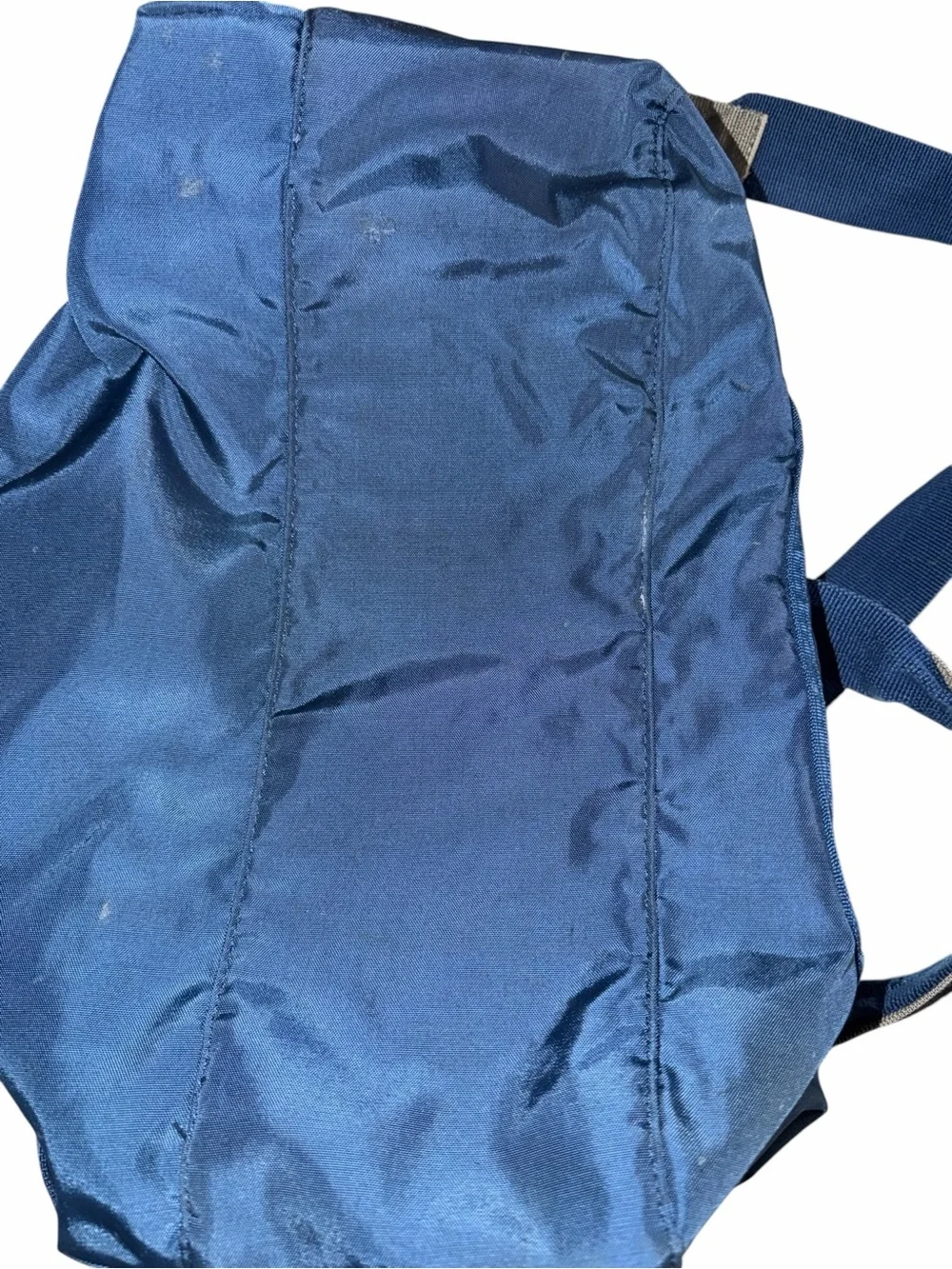 LUCAS Vintage Nylon Duffle Weekender Bag